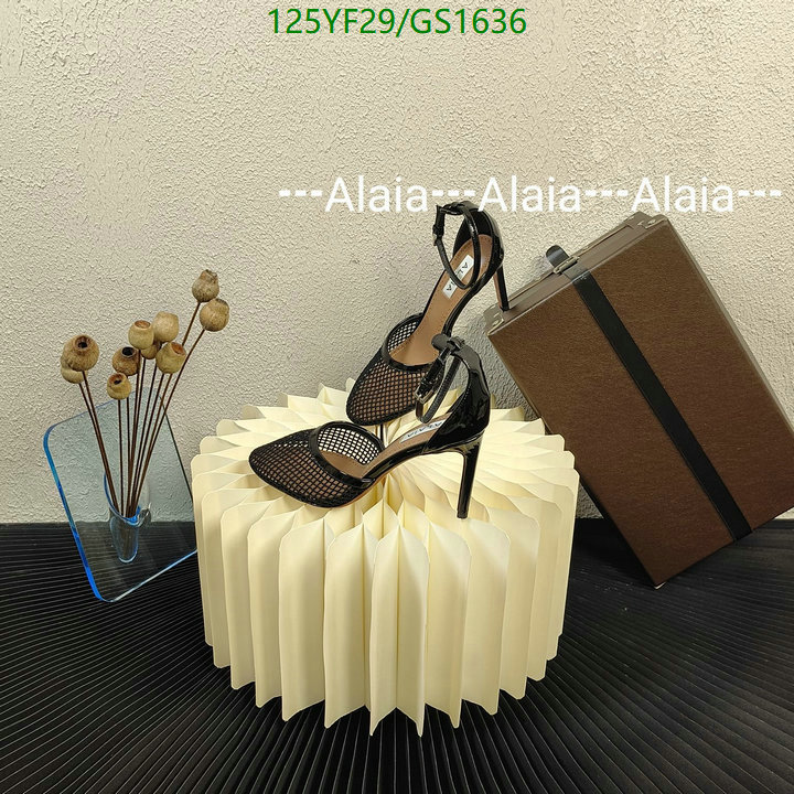 Women Shoes-ALAIA Code: GC1636 $: 125USD