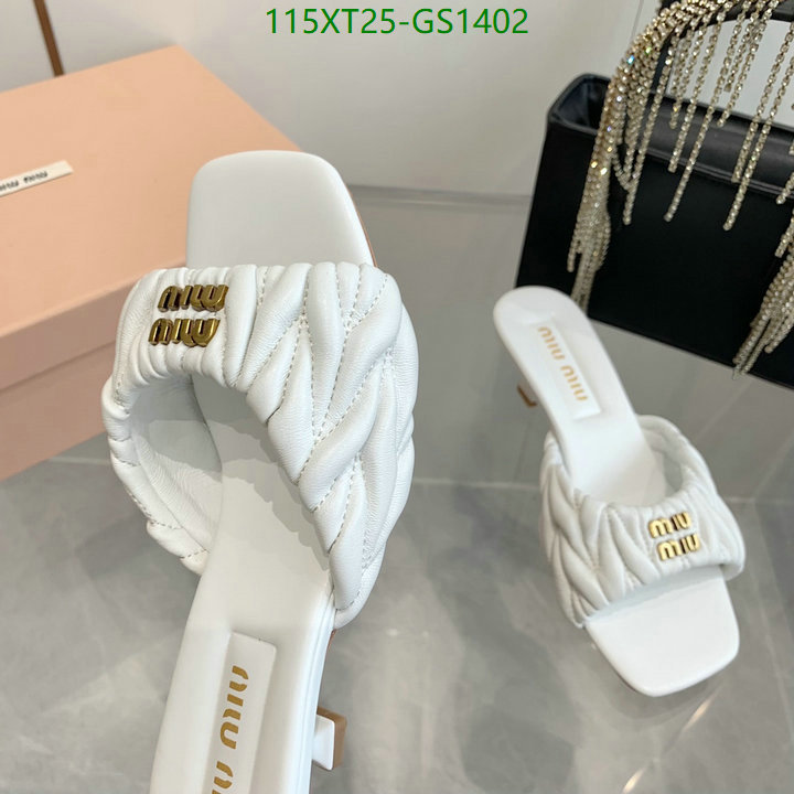 Women Shoes-Miu Miu Code: GS1402 $: 115USD