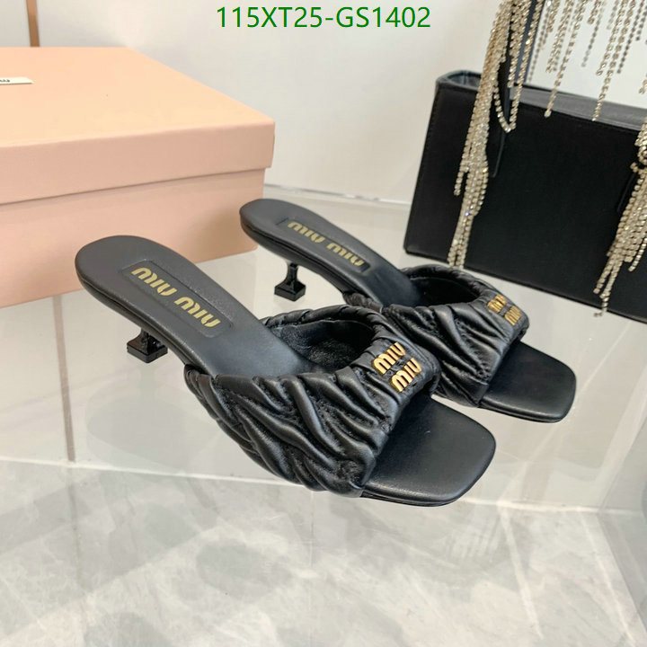 Women Shoes-Miu Miu Code: GS1402 $: 115USD