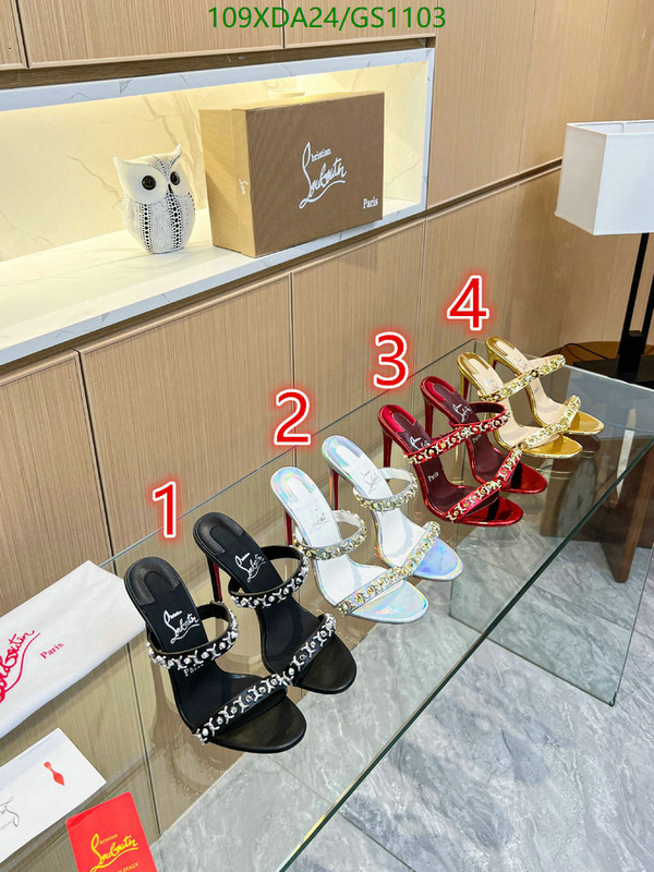 Women Shoes-Christian Louboutin Code: GS1103 $: 109USD