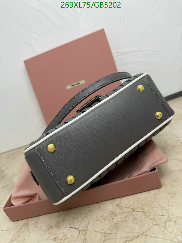 Miu Miu Bag-(Mirror)-Handbag- Code: GB5202 $: 269USD