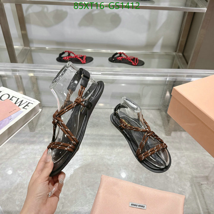 Women Shoes-Miu Miu Code: GS1412 $: 85USD