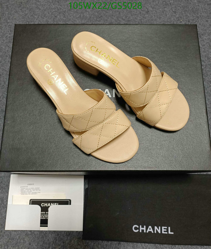 Women Shoes-Chanel Code: GS5028 $: 105USD