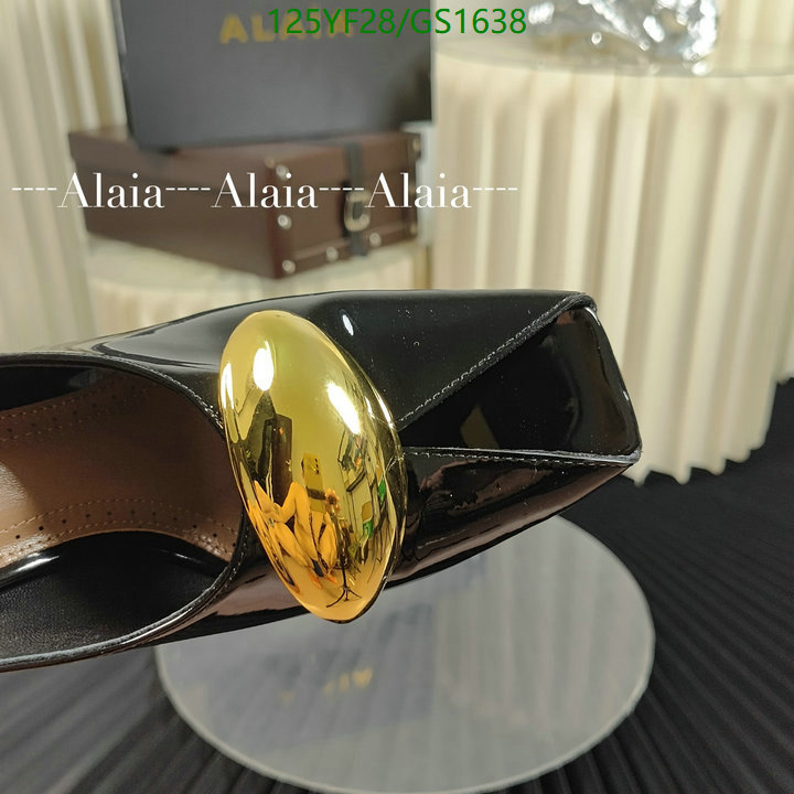 Women Shoes-ALAIA Code: GS1638 $: 125USD