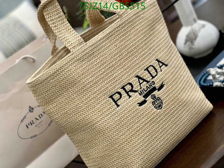 Prada Bag-(4A)-Handbag- Code: GB5515 $: 75USD