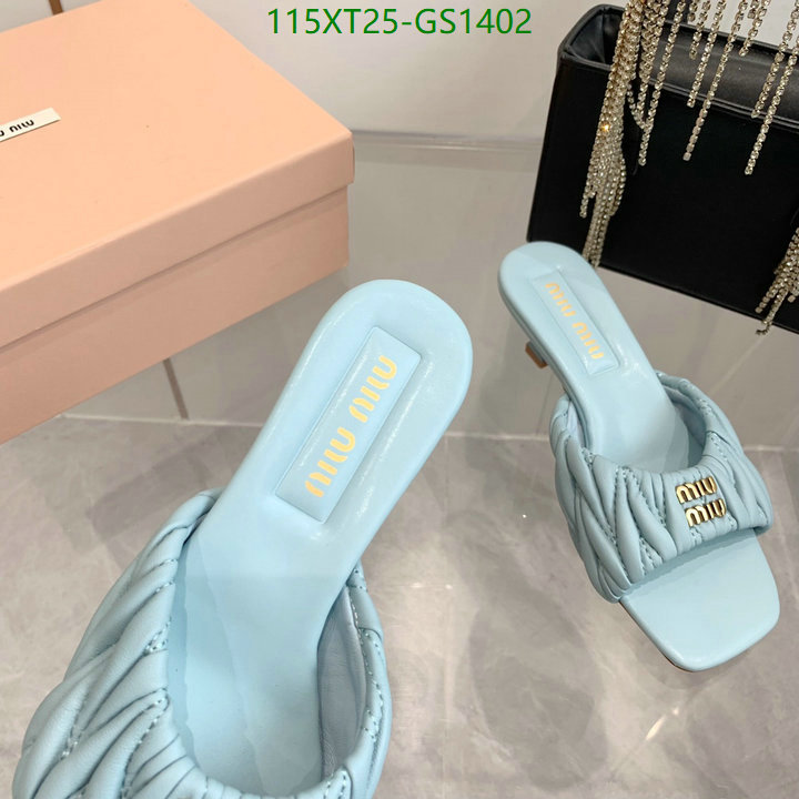 Women Shoes-Miu Miu Code: GS1402 $: 115USD