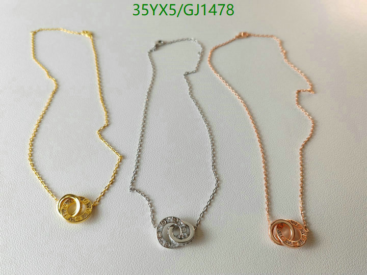 Jewelry-Cartier Code: GJ1478 $: 35USD