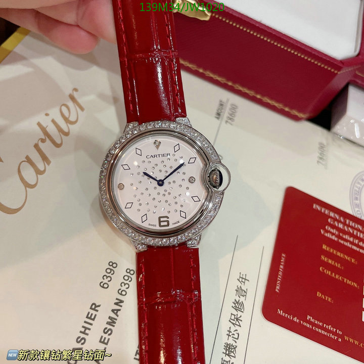 Watch-4A Quality-Cartier Code: JW1020 $: 139USD