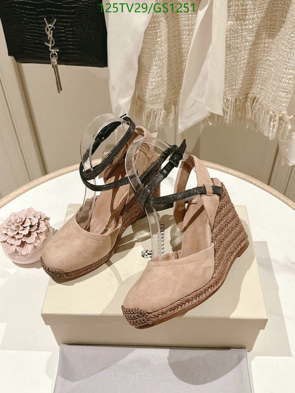 Women Shoes-Brunello Cucinelli Code: GS1251 $: 125USD