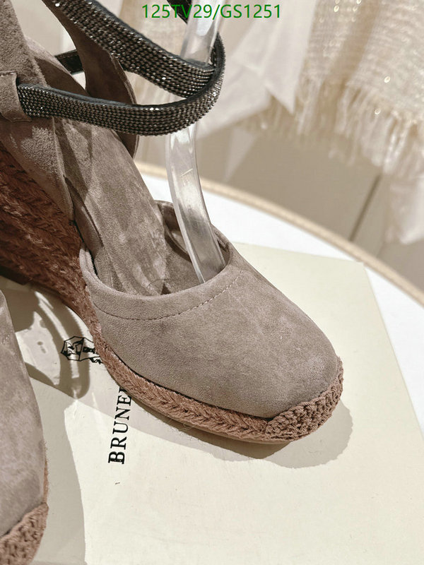 Women Shoes-Brunello Cucinelli Code: GS1251 $: 125USD