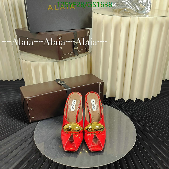 Women Shoes-ALAIA Code: GS1638 $: 125USD