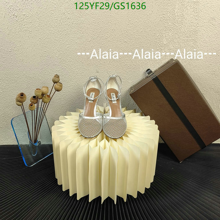 Women Shoes-ALAIA Code: GC1636 $: 125USD