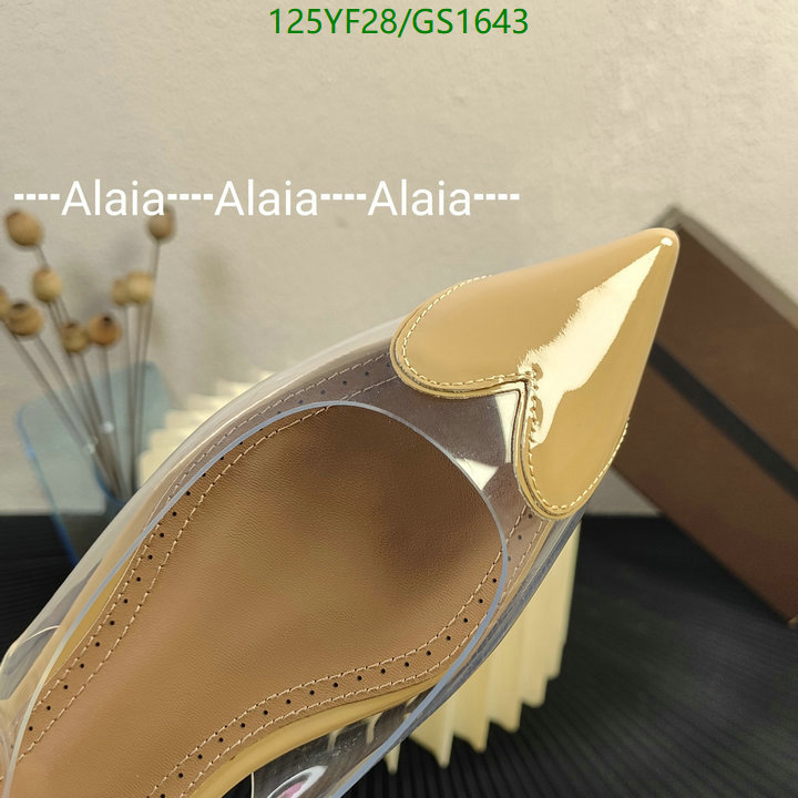 Women Shoes-ALAIA Code: GS1643 $: 125USD