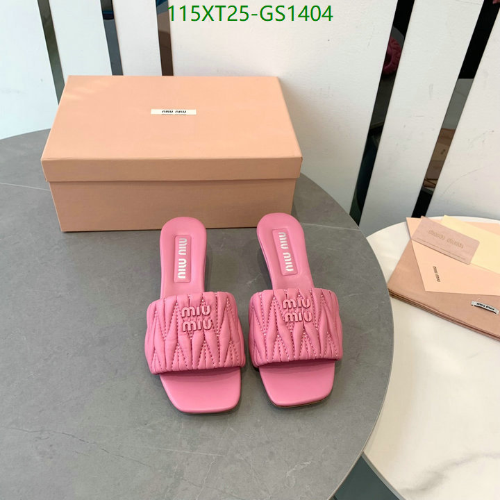 Women Shoes-Miu Miu Code: GS1404 $: 115USD