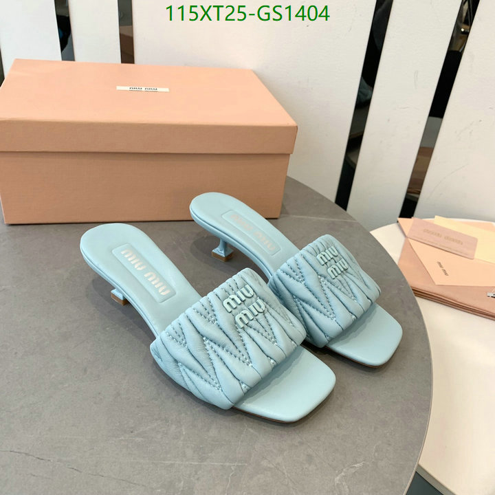 Women Shoes-Miu Miu Code: GS1404 $: 115USD