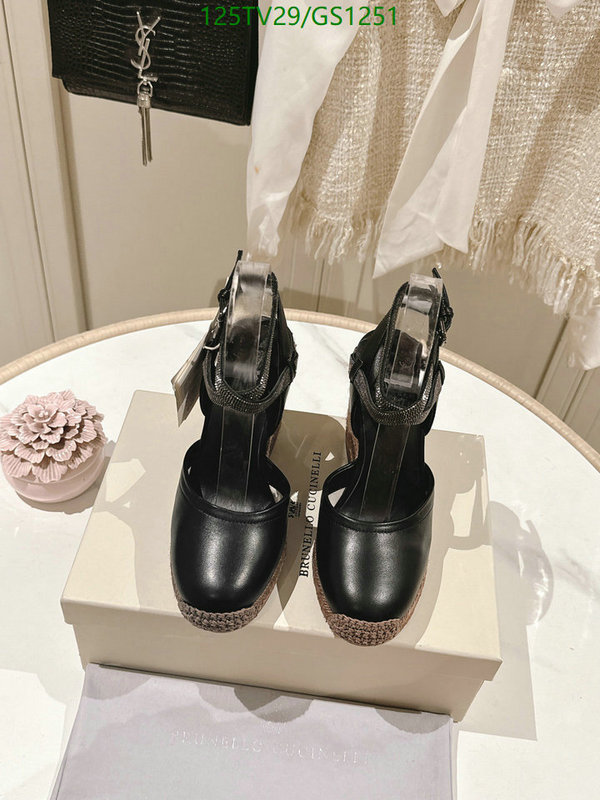 Women Shoes-Brunello Cucinelli Code: GS1251 $: 125USD