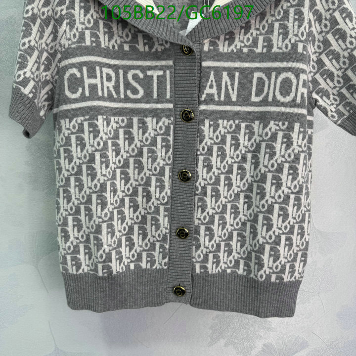 Clothing-Dior Code: GC6197 $: 105USD