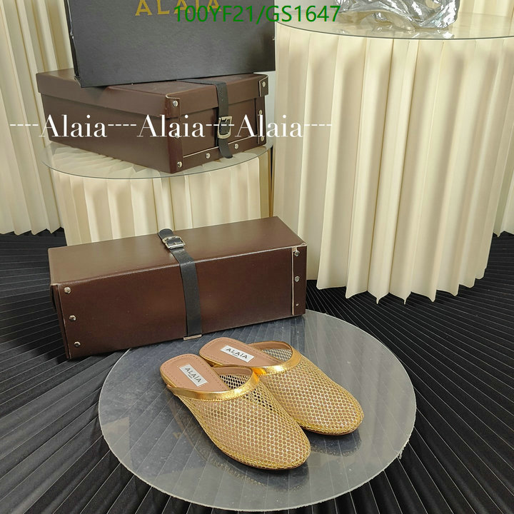 Women Shoes-ALAIA Code: GC1647 $: 100USD