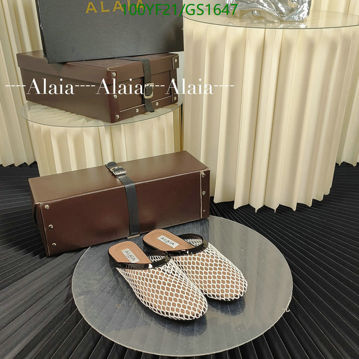 Women Shoes-ALAIA Code: GC1647 $: 100USD