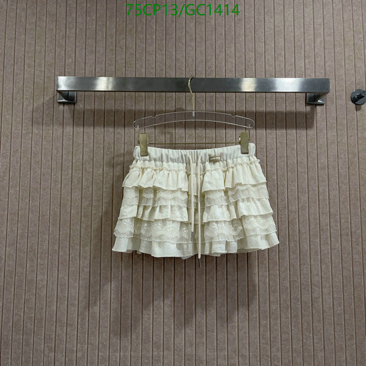 Clothing-MIUMIU Code: GC1414 $:75USD