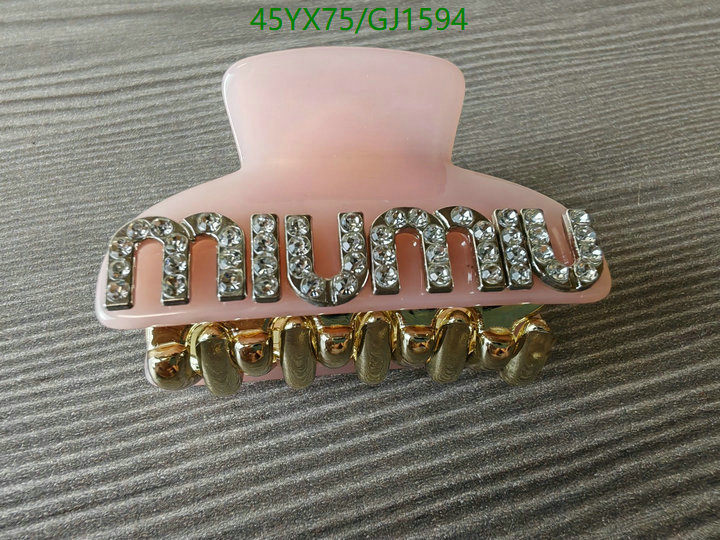 Jewelry-MiuMiu Code: GJ1594 $:45USD