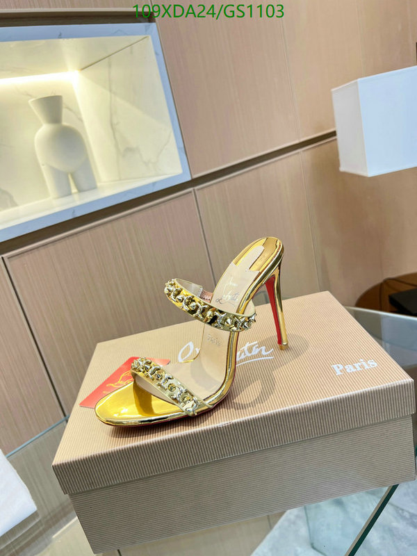 Women Shoes-Christian Louboutin Code: GS1103 $: 109USD