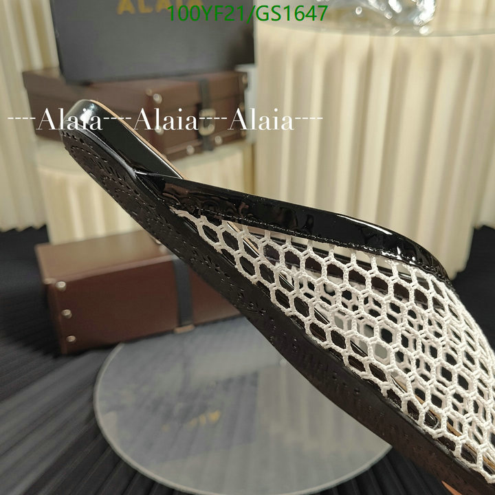 Women Shoes-ALAIA Code: GC1647 $: 100USD