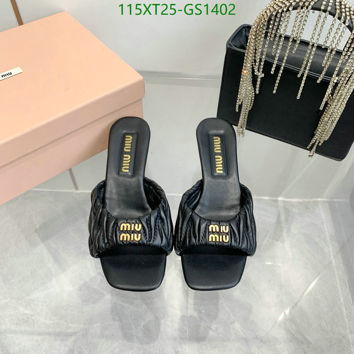 Women Shoes-Miu Miu Code: GS1402 $: 115USD