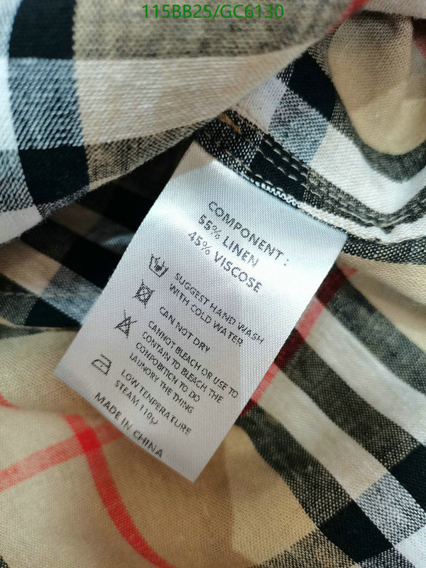 Clothing-Burberry Code: GC6130 $: 115USD