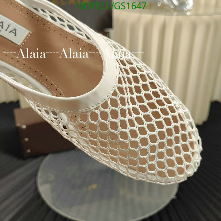 Women Shoes-ALAIA Code: GC1647 $: 100USD