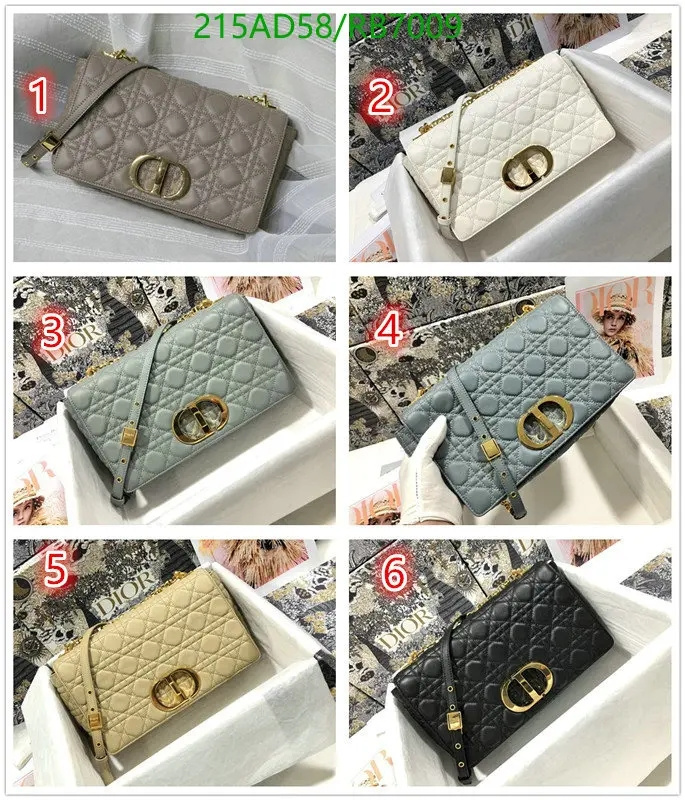 Dior Bag-(4A)-Caro- Code: RB7009 $: 215USD
