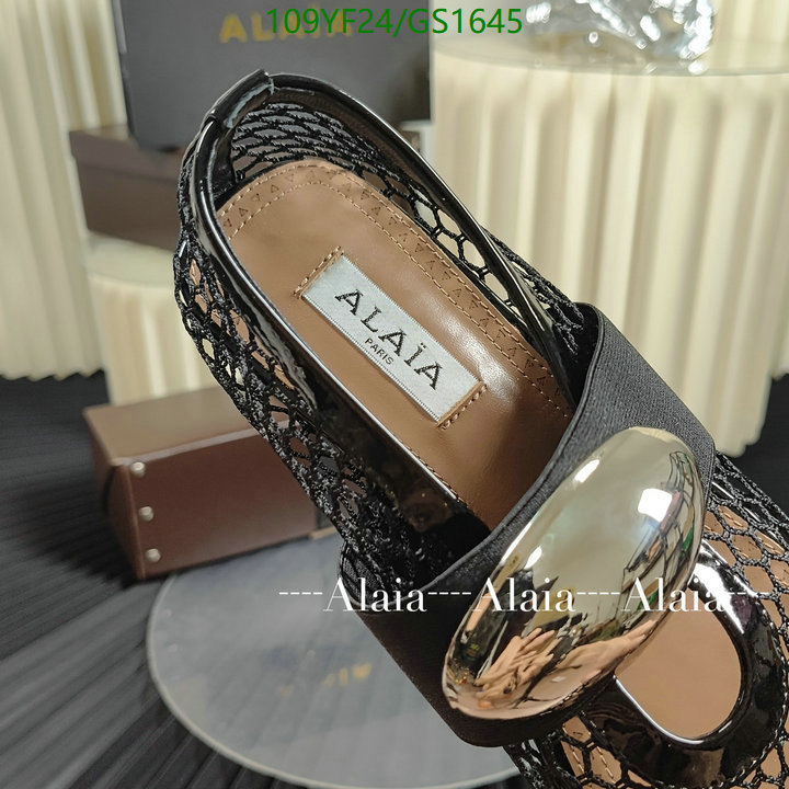 Women Shoes-ALAIA Code: GC1645 $: 109USD