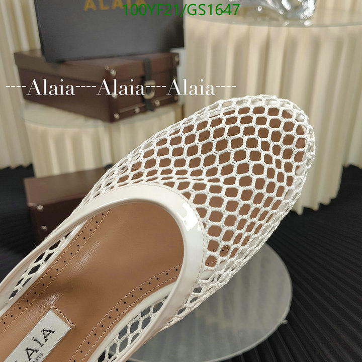 Women Shoes-ALAIA Code: GC1647 $: 100USD