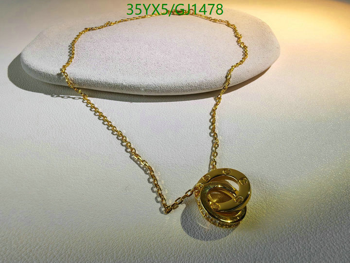 Jewelry-Cartier Code: GJ1478 $: 35USD