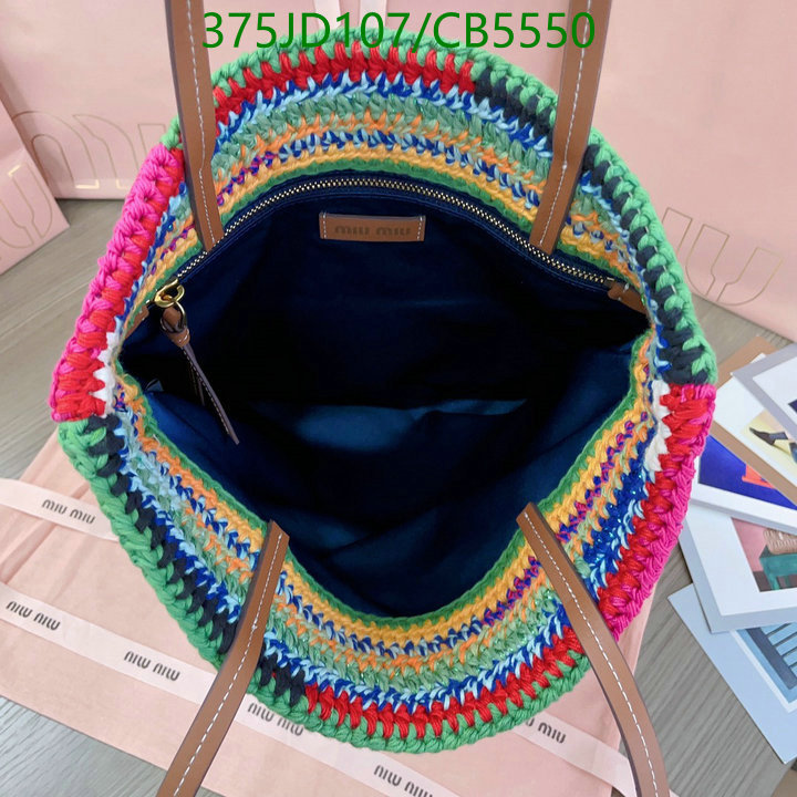 Miu Miu Bag-(Mirror)-Handbag- Code: CB5550 $: 375USD