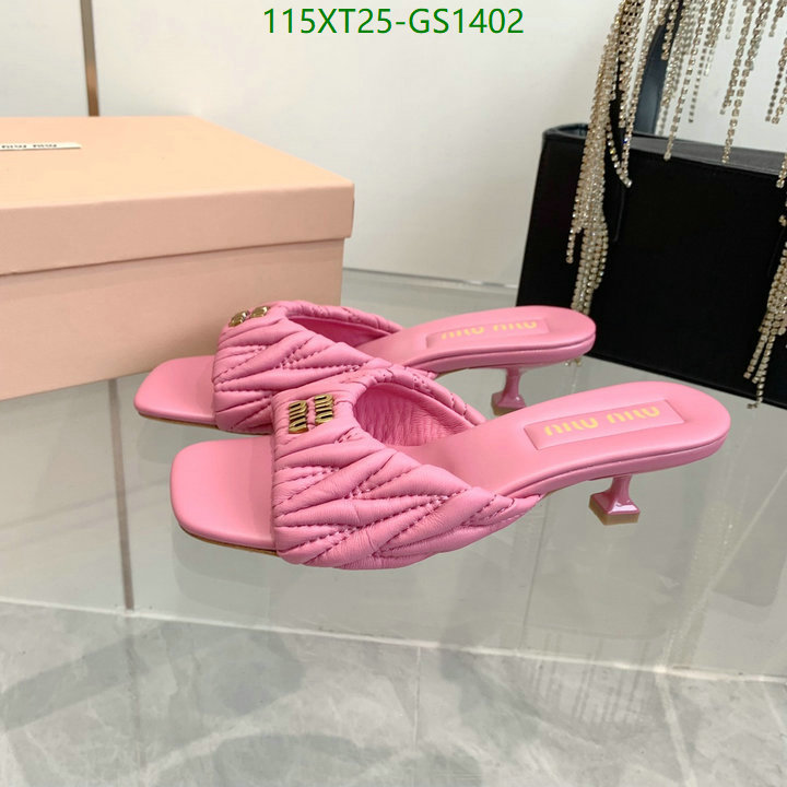Women Shoes-Miu Miu Code: GS1402 $: 115USD
