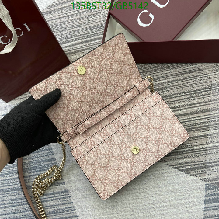 Gucci Bag-(Mirror)-Crossbody- Code: GB5142 $: 135USD
