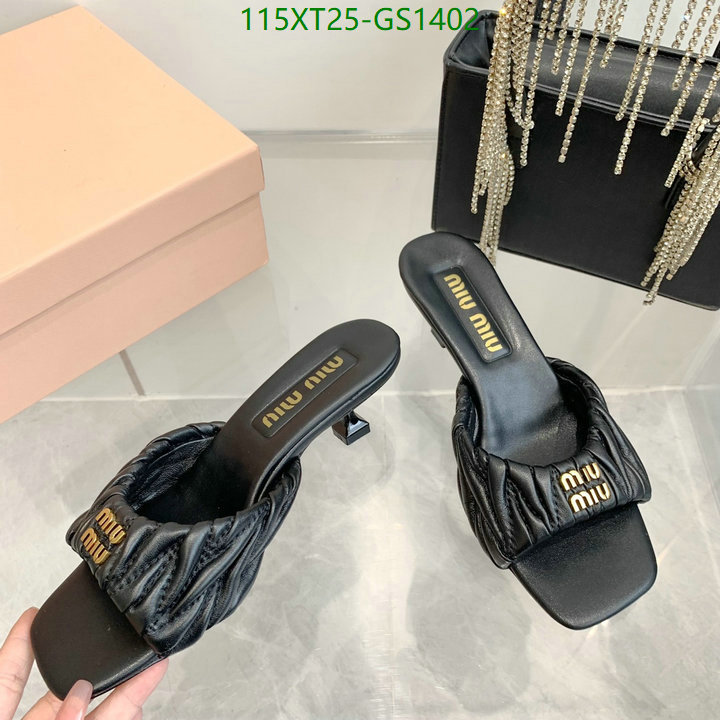 Women Shoes-Miu Miu Code: GS1402 $: 115USD