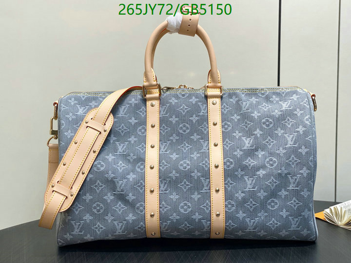 LV Bag-(Mirror)-Keepall BandouliRe 45-50- Code: GB5150 $: 265USD