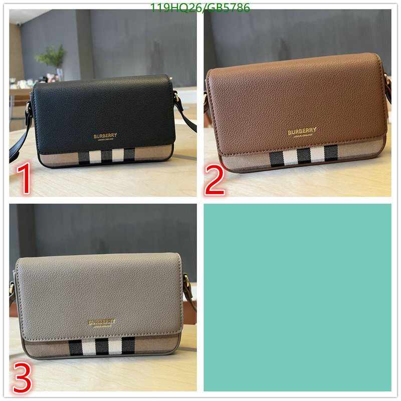 Burberry Bag-(4A)-Crossbody- Code: GB5786 $: 119USD