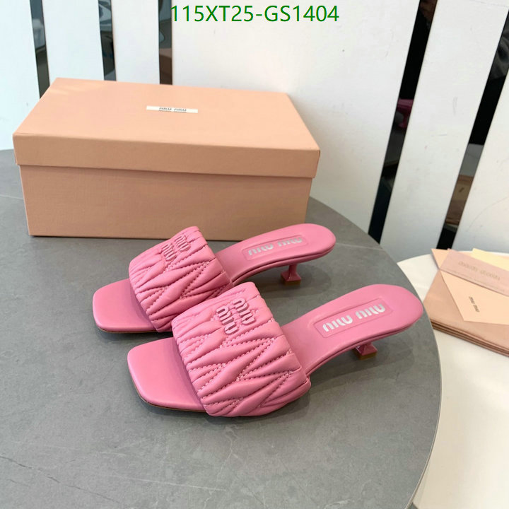 Women Shoes-Miu Miu Code: GS1404 $: 115USD