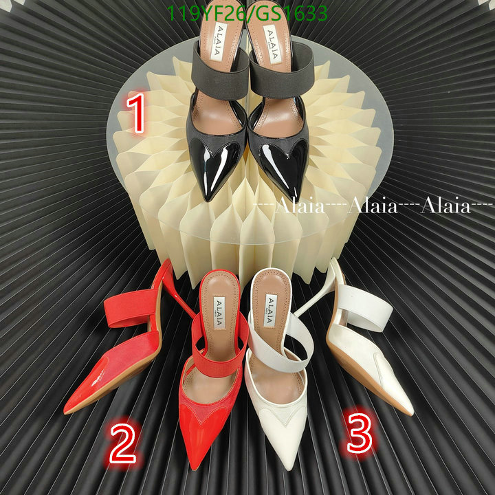 Women Shoes-ALAIA Code: GS1633 $: 119USD