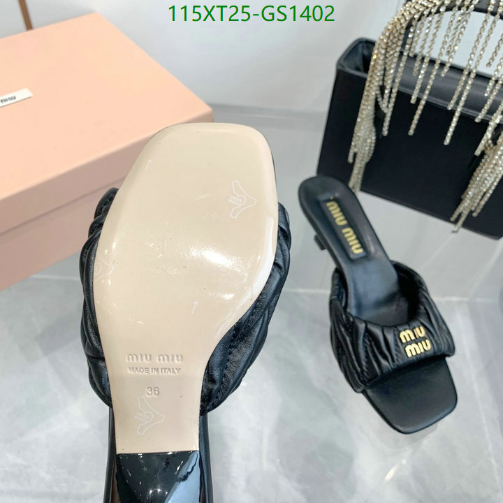 Women Shoes-Miu Miu Code: GS1402 $: 115USD