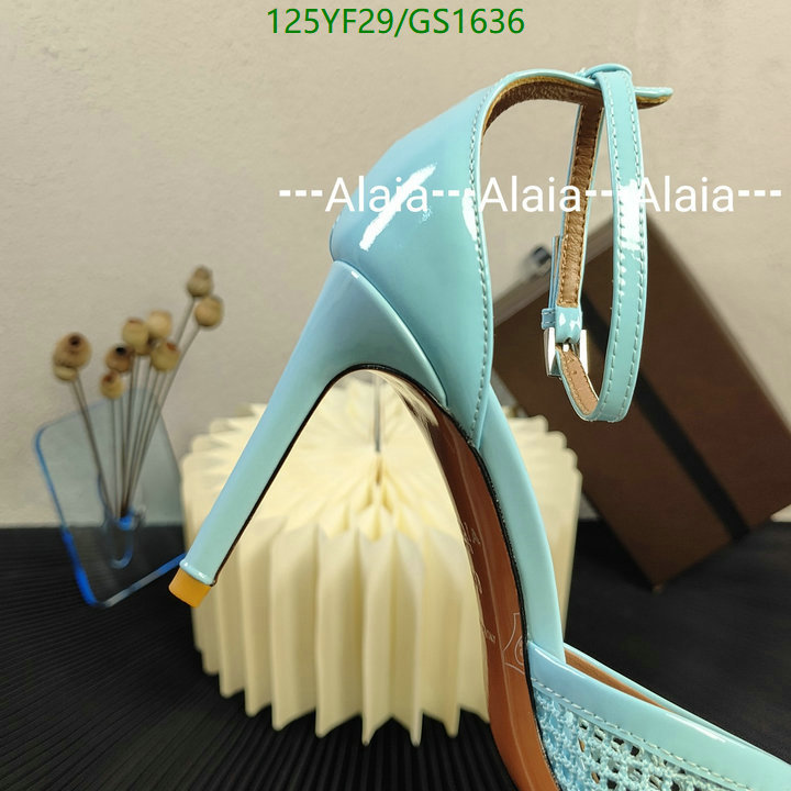 Women Shoes-ALAIA Code: GC1636 $: 125USD