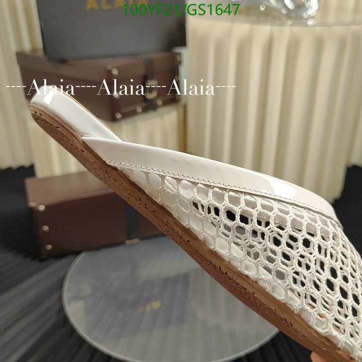 Women Shoes-ALAIA Code: GC1647 $: 100USD