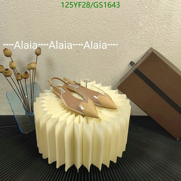 Women Shoes-ALAIA Code: GS1643 $: 125USD
