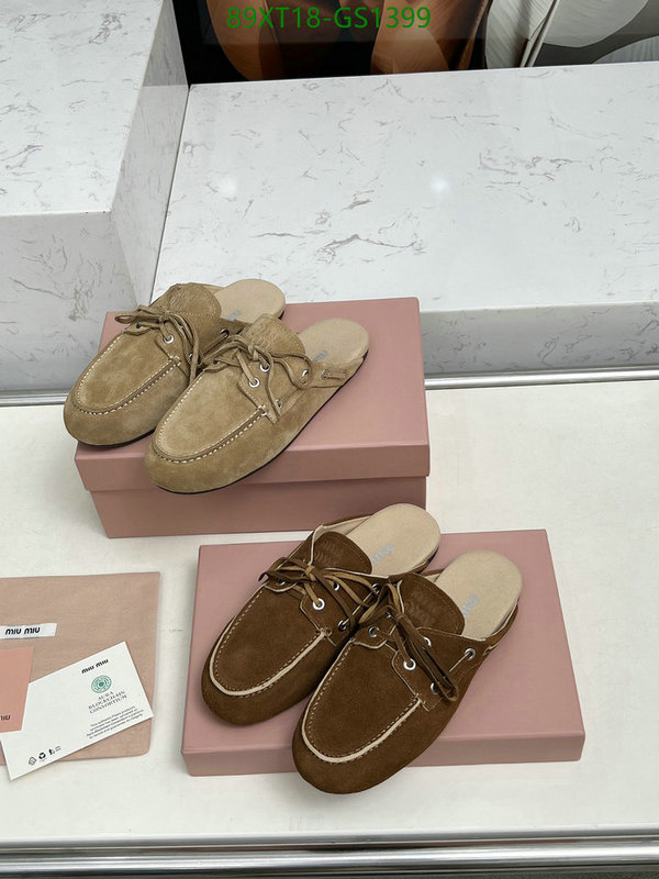 Women Shoes-Miu Miu Code: GS1399 $: 89USD