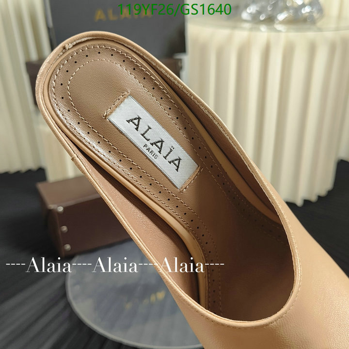 Women Shoes-ALAIA Code: GC1640 $: 119USD