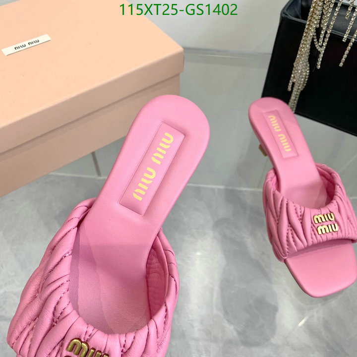 Women Shoes-Miu Miu Code: GS1402 $: 115USD