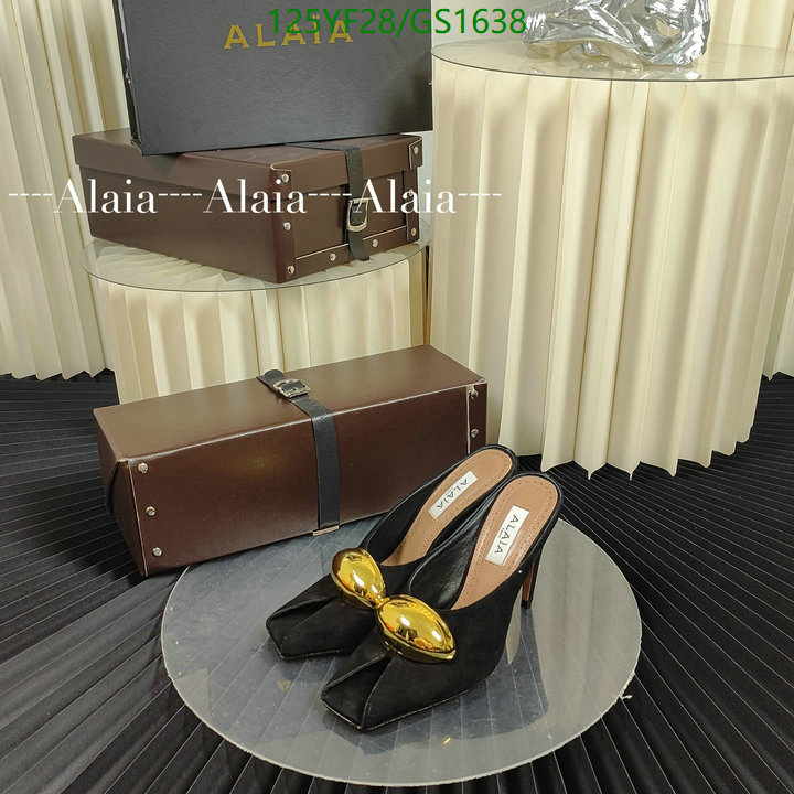 Women Shoes-ALAIA Code: GS1638 $: 125USD